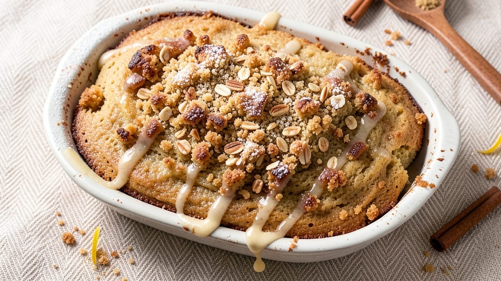 Applesauce Coffee Cake With Crumb Topping Recipe: Warm Spice Crunch Meets Moist Fruit Magic