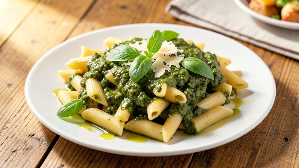 Barilla Pesto Sauce Pasta Recipe: Basil-Infused Creaminess in 15 Minutes