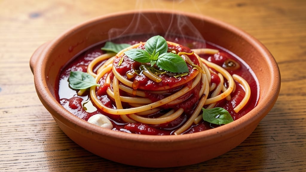 Authentic Italian Red Pasta Sauce Recipe: Slow-Simmered Tomato Depth With Fresh Basil Zing