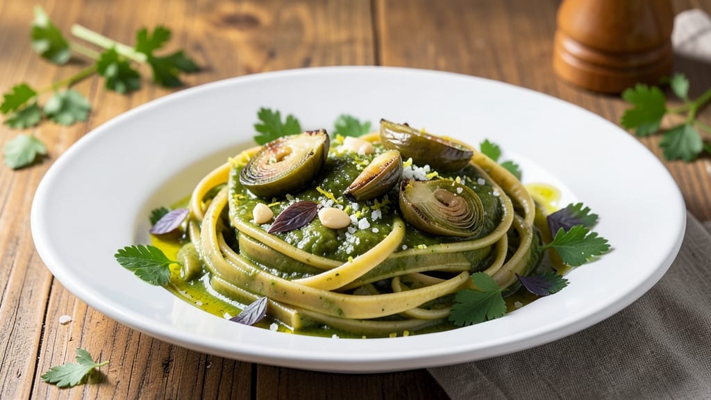 Artichoke Pasta Sauce Recipe: Bright Green Herb Velocity With Hearty Chunks