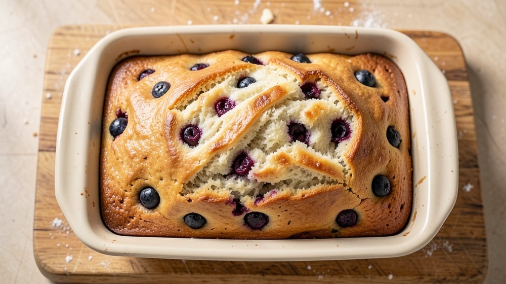 Applesauce Blueberry Bread Recipe: Moist Crumb with Bursting Fruit