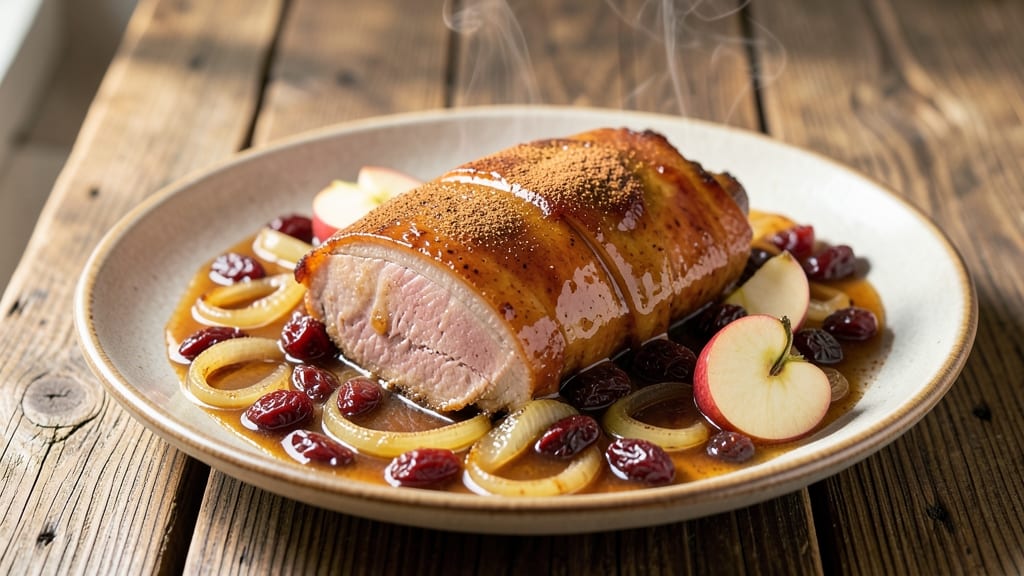 Apple Raisin Sauce for Ham Recipe: Sweet-Tart Glaze That Elevates Holiday Ham