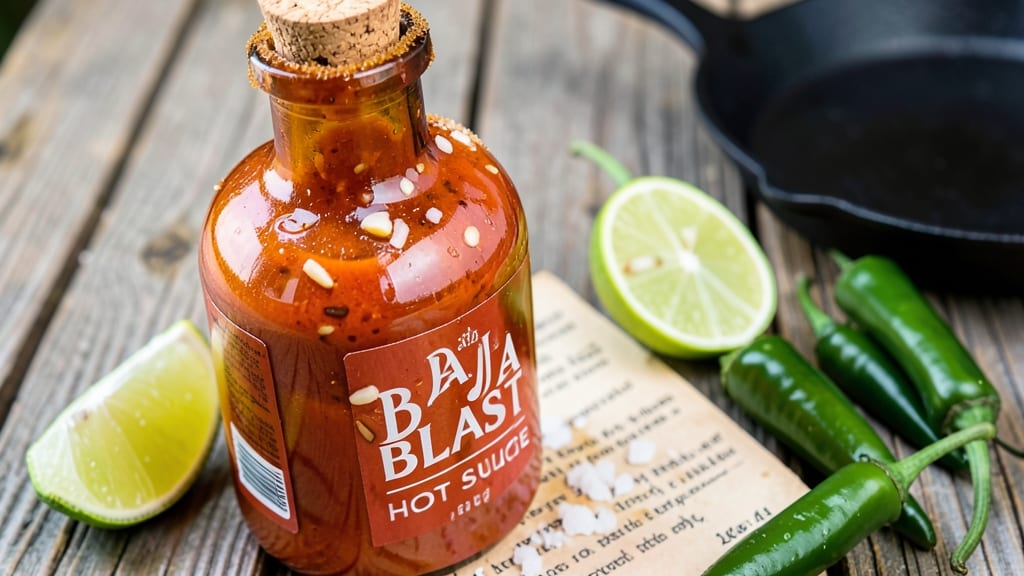 Baja Blast Hot Sauce Recipe: Fiery Lime and Chili Pepper Fusion