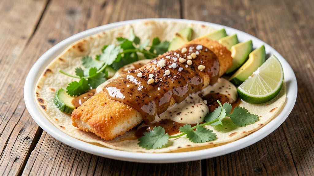 Authentic Fish Taco Sauce Recipe: Zesty Lime-Cilantro Cream Cheese Swirl