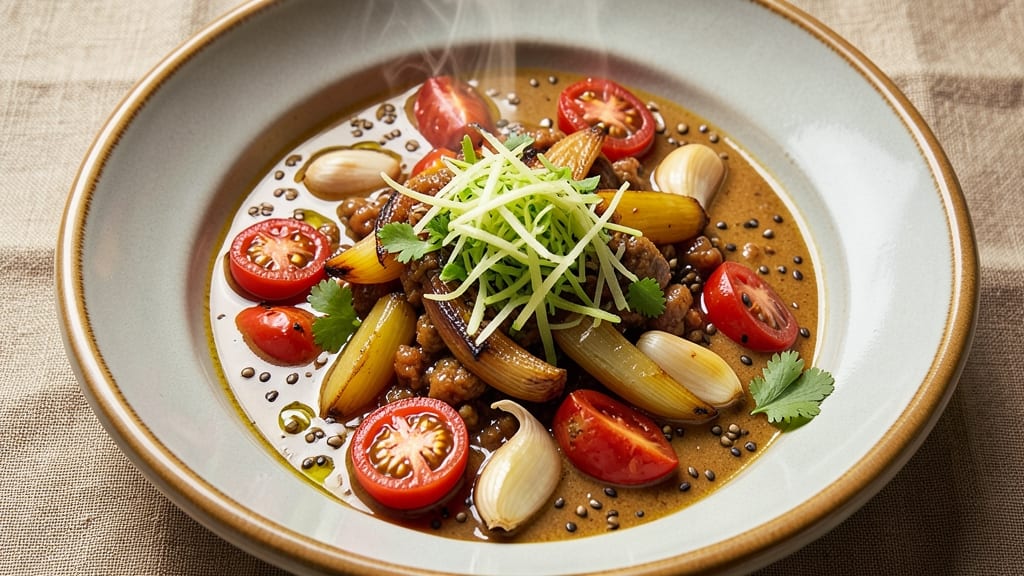 Mcdonnells Curry Sauce Recipe: Deep Roasted Tomato Base With Caramelized Depth