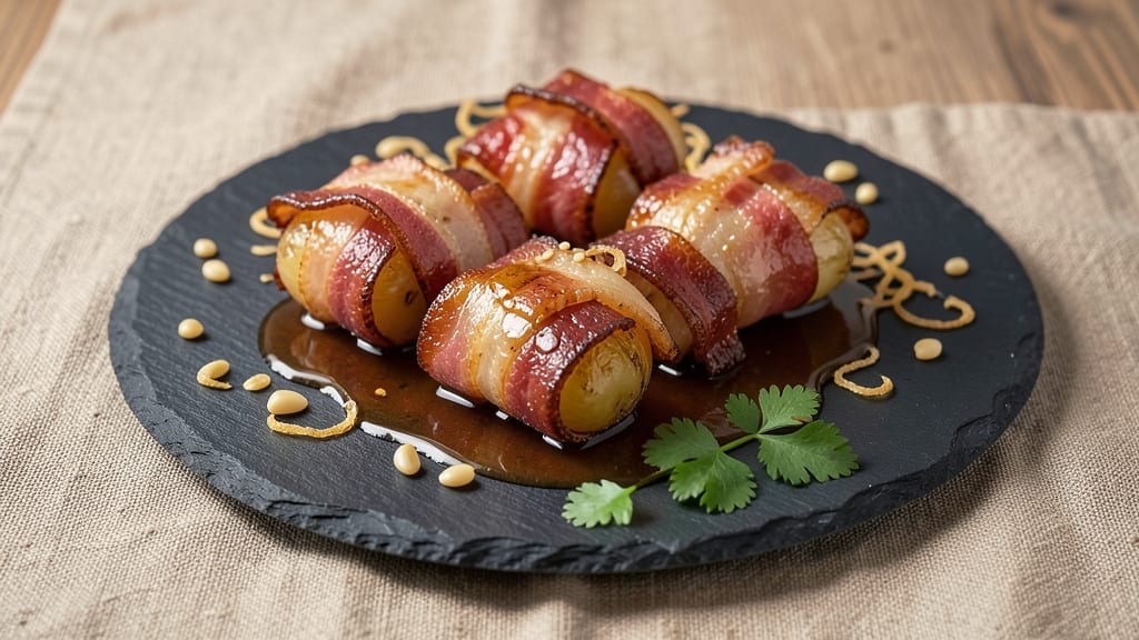 Bacon-Wrapped Water Chestnuts Recipe With Soy Sauce: Crispy Bites Packed With Umami Crunch