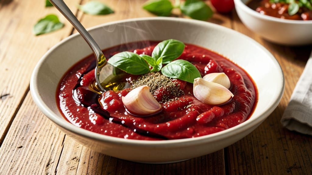 Basic Italian Sauce Recipe: Pantry Staples for Rich Tomato Depth