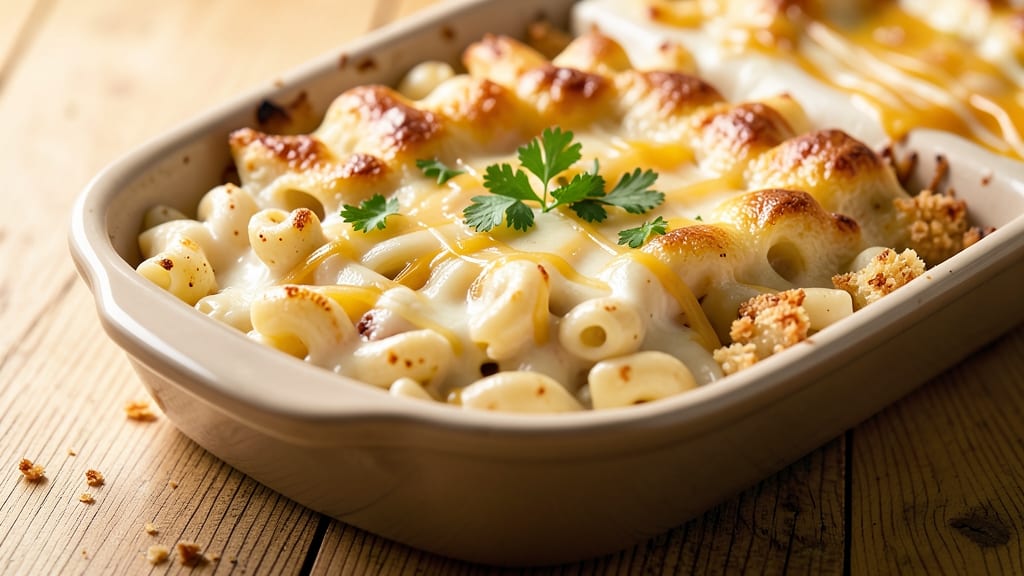 Baked Mac and White Sauce Recipe: Velvety Cheese Sauce That Sticks to Every Noodle