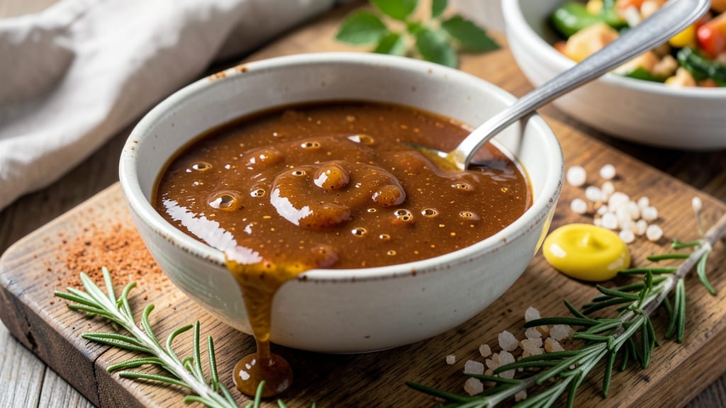 Barbecue Sauce Recipe With Ketchup, Mustard, and Brown Sugar: Smoky-Sweet Glaze That Sticks to Everything