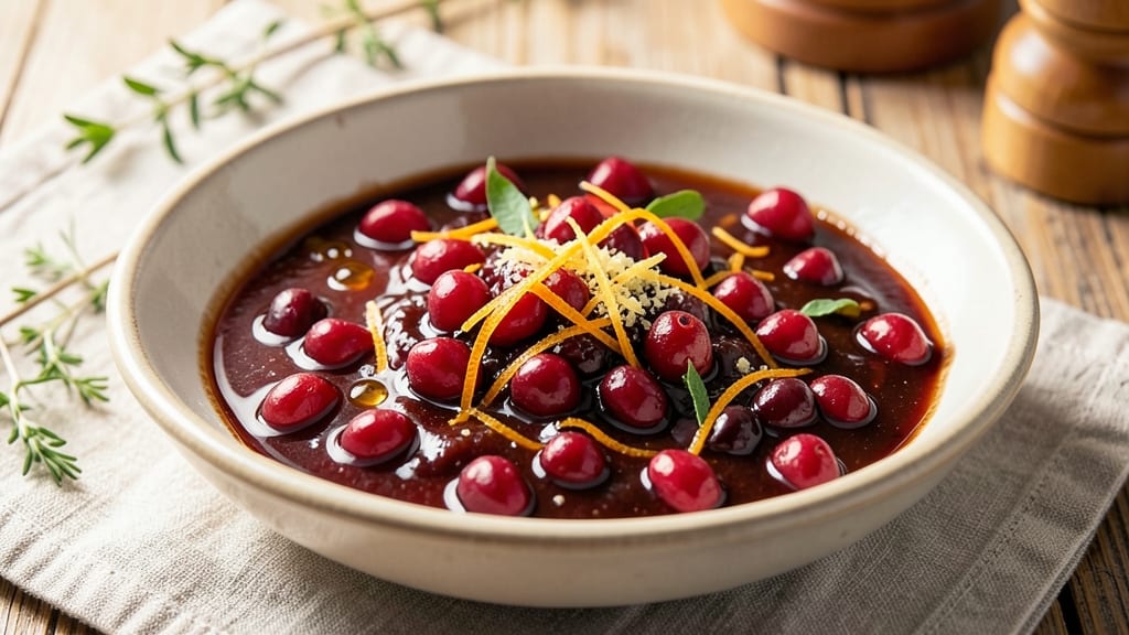 Balsamic Cranberry Sauce Recipe: Tart-Sweet Glaze for Holiday Tables