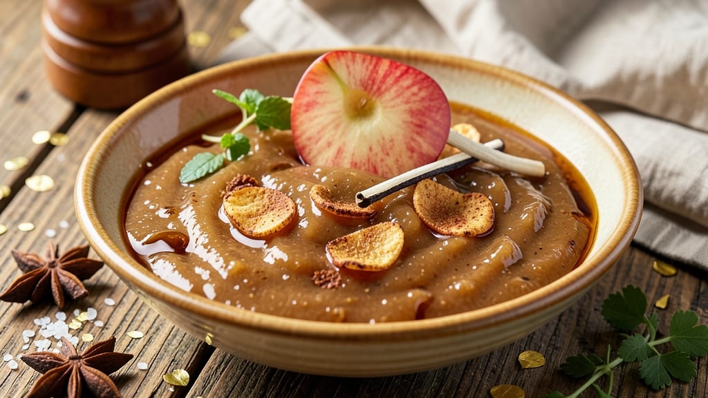 Apple Bourbon Sauce Recipe: Spiced Apple-Bourbon Simmer With Vanilla Depth