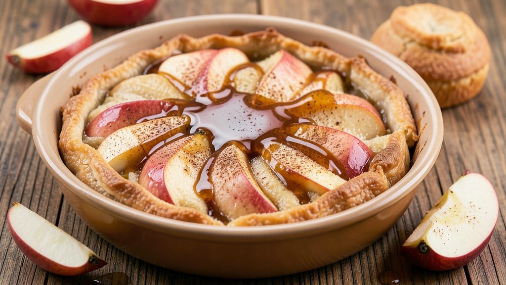 Apple Dumplings With Caramel Sauce Recipe: Warm Spiced Dough Hugging Molten Apples