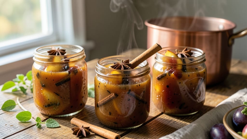 Apple Plum Sauce Canning Recipe: Fruit-Forward Preserves With Spiced Depth