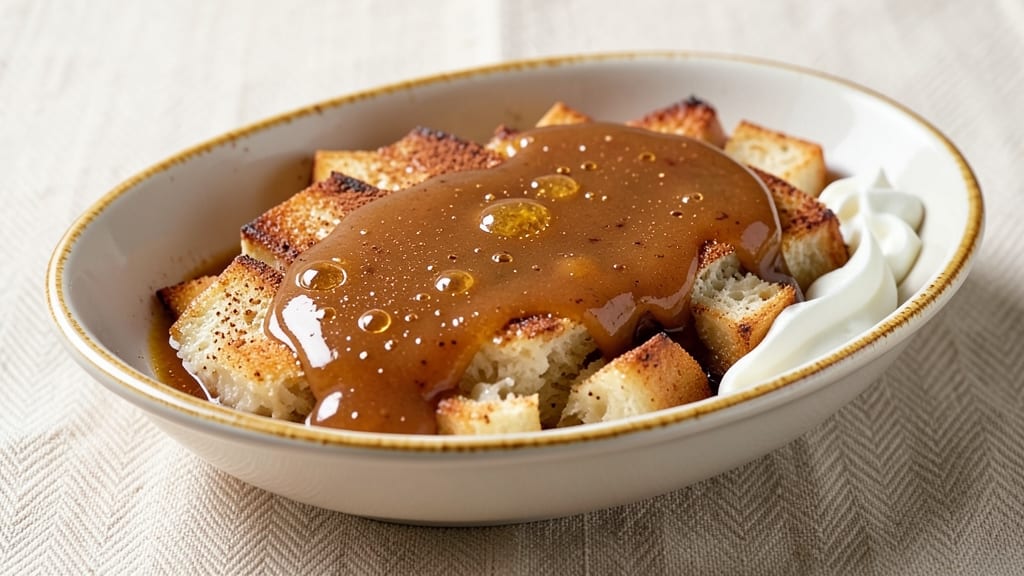 Amaretto Bread Pudding Sauce Recipe: Nutty Boozy Swirl That Elevates Dessert