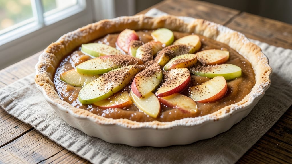 Applesauce Pie Filling Recipe: Spiced Chunky Texture Without Added Sugar