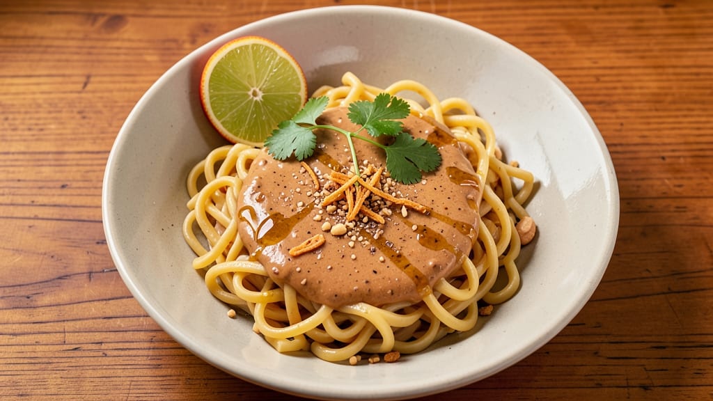 Asian Noodles With Peanut Sauce Recipe: Nutty-Sweet Gloss That Elevates Every Bite