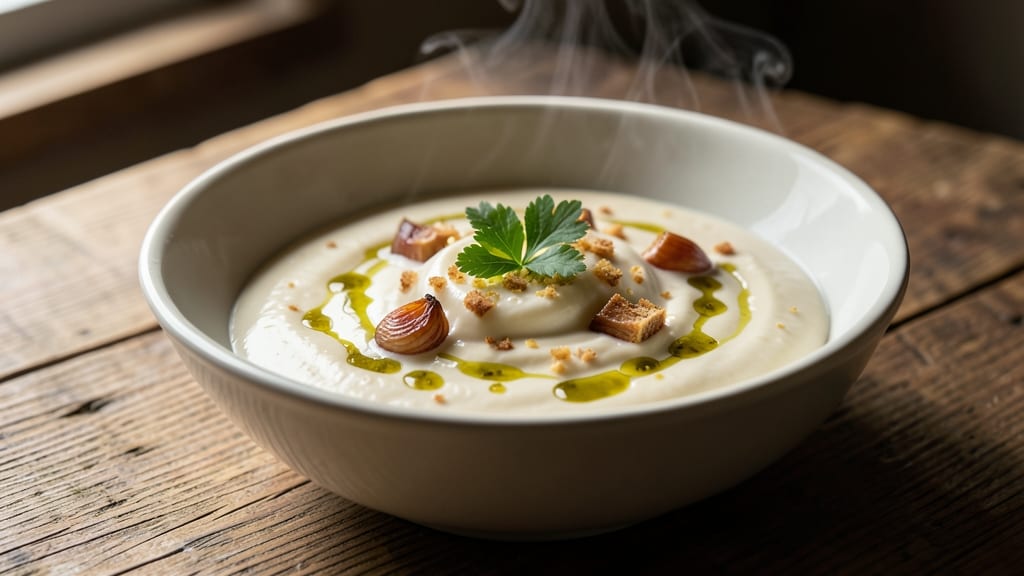 Ajo Blanco Sauce Recipe: Silky Garlic and Almond Creaminess