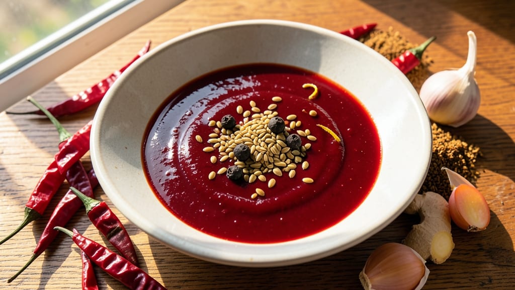 Authentic Red Chili Sauce Recipe: Slow-Simmered Depth With Toasted Spice Notes