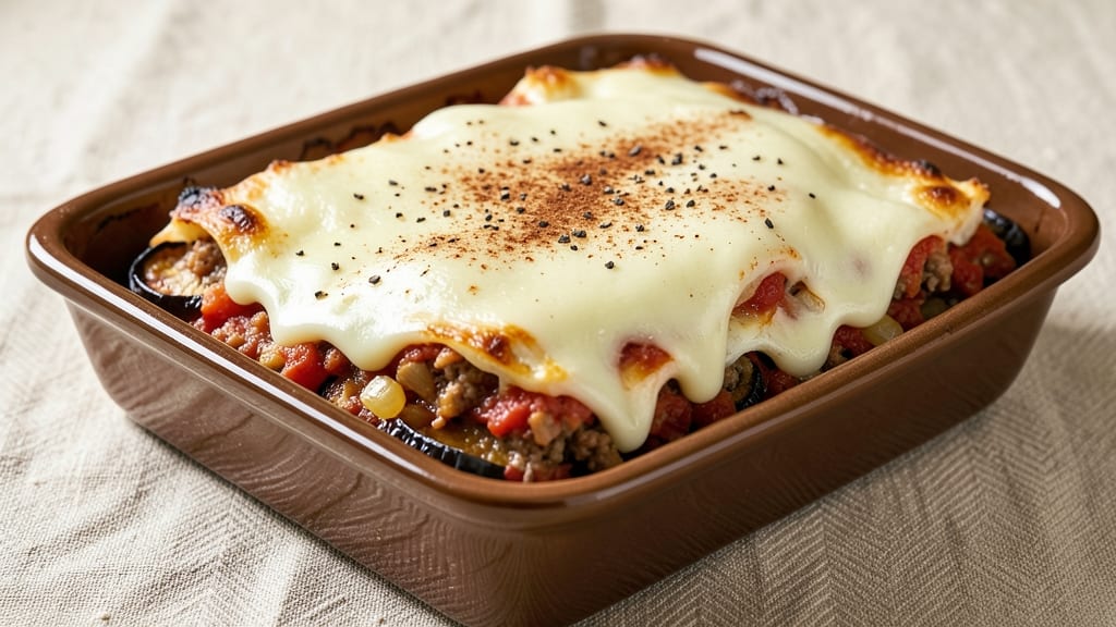 Authentic Moussaka Recipe with Bechamel Sauce: Layered Eggplant and Lamb Heaven