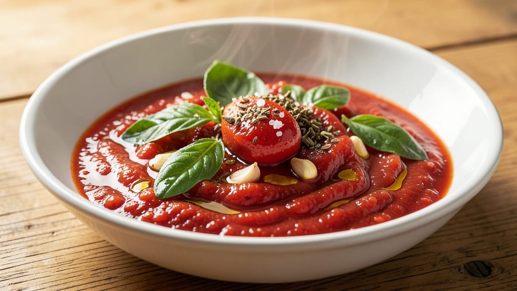 Authentic Sicilian Tomato Sauce Recipe: Slow-Simmered Depth with Fresh Basil Zing