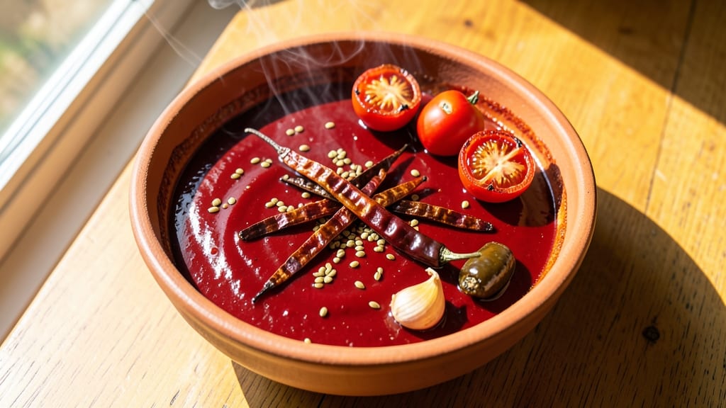 Authentic Mexican Red Hot Sauce Recipe: Smoldering Chipotle and Roasted Tomato Fusion
